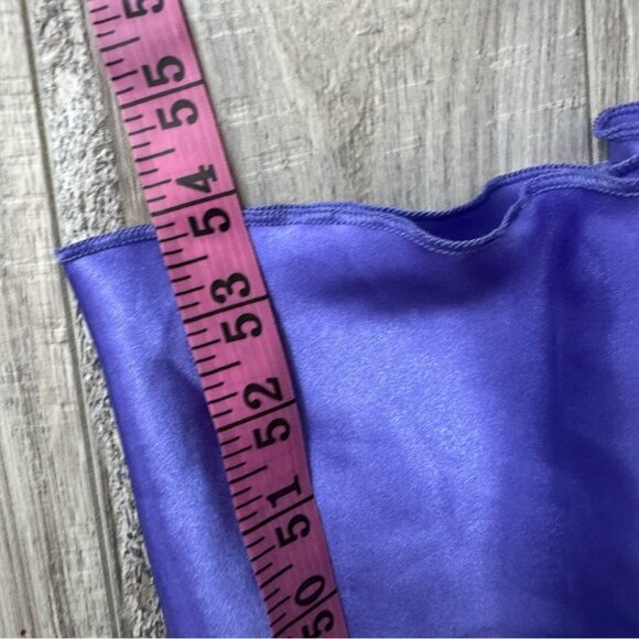 Intimate attitudes dress maxi long open back criss cross mermaid back style mesh - Picture 15 of 16